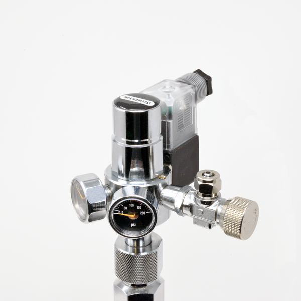 CO2 system kit with ARCHAEA AccuPRO II Compact CO2 dual gauge