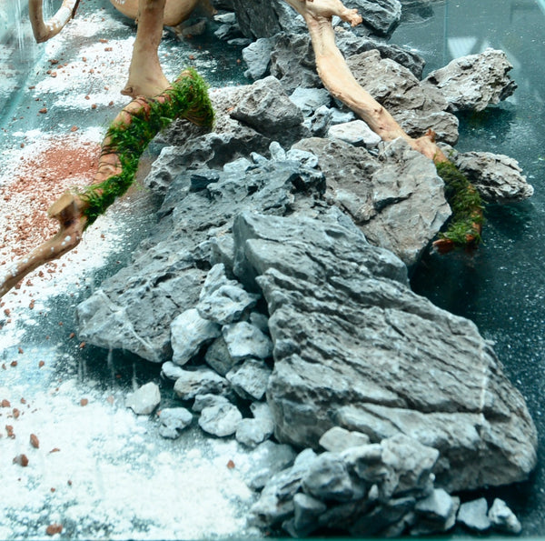 Seiryu Stone Aquarium Decoration Aquascaping Rock (Small, 5 lbs) 
