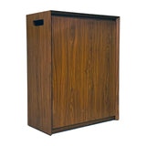 Archaea Mid-Century Modern Wood Cabinet for rimless aquariums with base dimensions: L 45cm x W 27cm