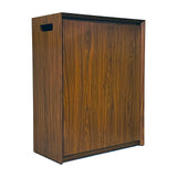 Archaea Mid-Century Modern Wood Cabinet for rimless aquariums with base dimensions: L 60cm x W 30cm
