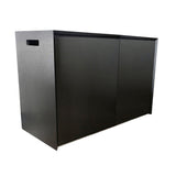 Archaea Mid-Century Modern Wood Cabinet for rimless aquariums with base dimensions: L 120cm x W 50cm