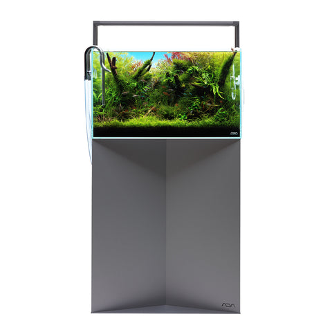 ADA Cube Garden 60P Layout Renewal Campaign set + ADA AQUASKY RGB II 60 + Light Screen 600 + Garden Mat + Metal Cabinet 600 Mineral Gray
