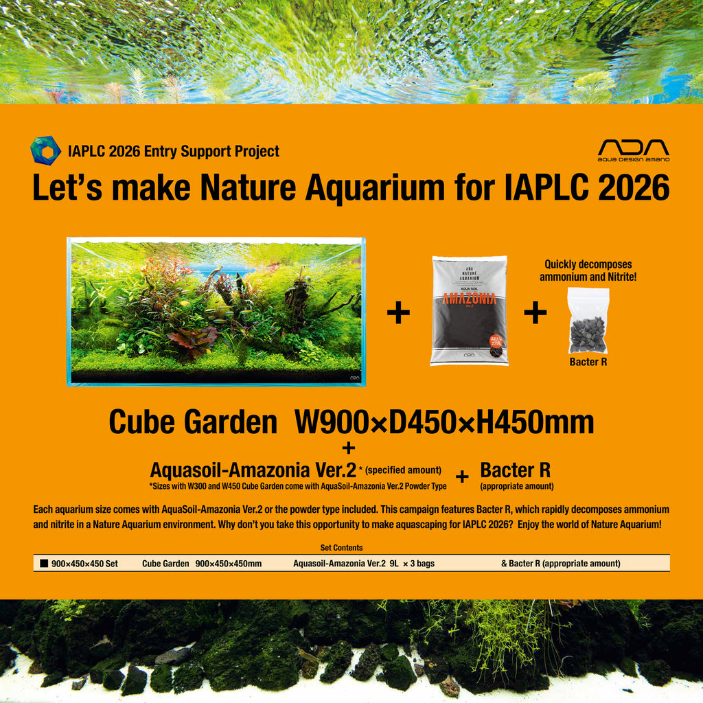 ADA Cube Garden 90P Layout Renewal Campaign set with Archaea