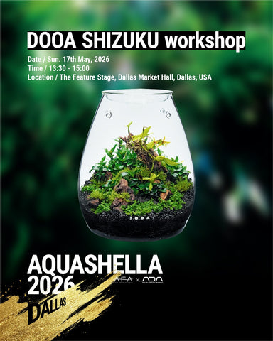 DOOA "SHIZUKU" Workshop 2026 at AQUASHELLA (Venue: Dallas Market Hall)