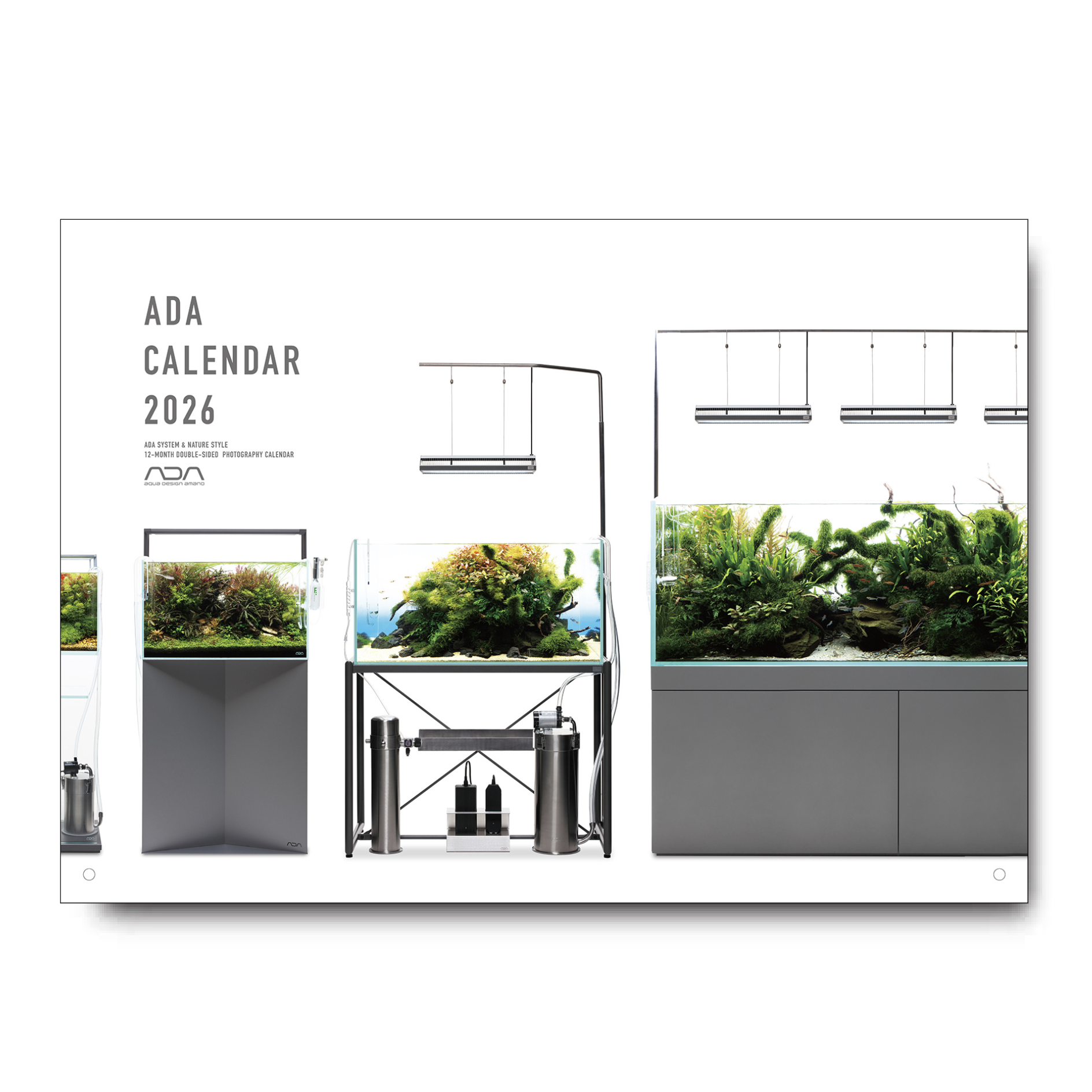 趣味・スポーツ・実用 NATURE AQUARIUM WORLD ADA Nature Aquarium Calendar 2026 – Aqua Forest Aquarium