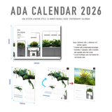 ADA Nature Aquarium Calendar 2026