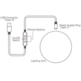 DOOA Magnet Light G Slim Wood Base Set