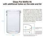 DOOA Glass Pot MARU 95