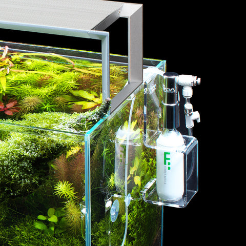 Automatic co2 outlet system aquarium