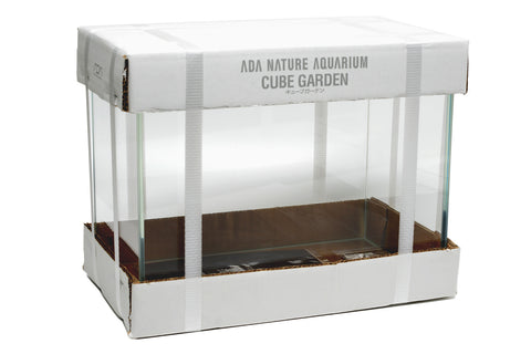 ADA Cube Garden Mini M Rimless Aquarium (Ultra High Clarity Glass 