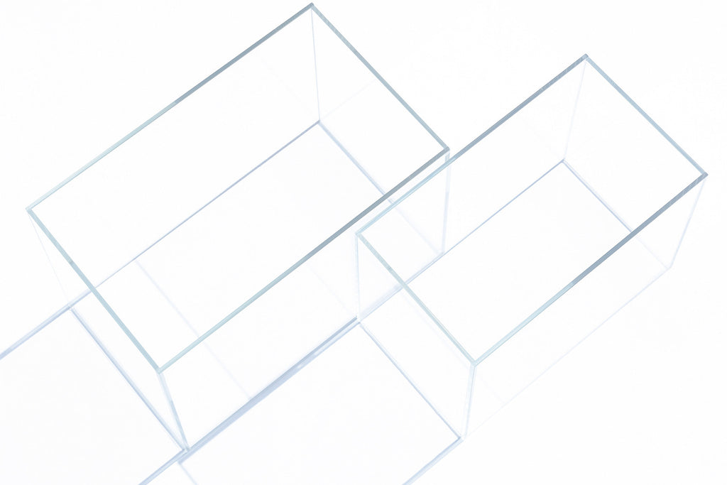 ADA 120.50.50水槽 ADA Cube Garden 120P (50) Rimless Aquarium (Ultra High Clarity Low