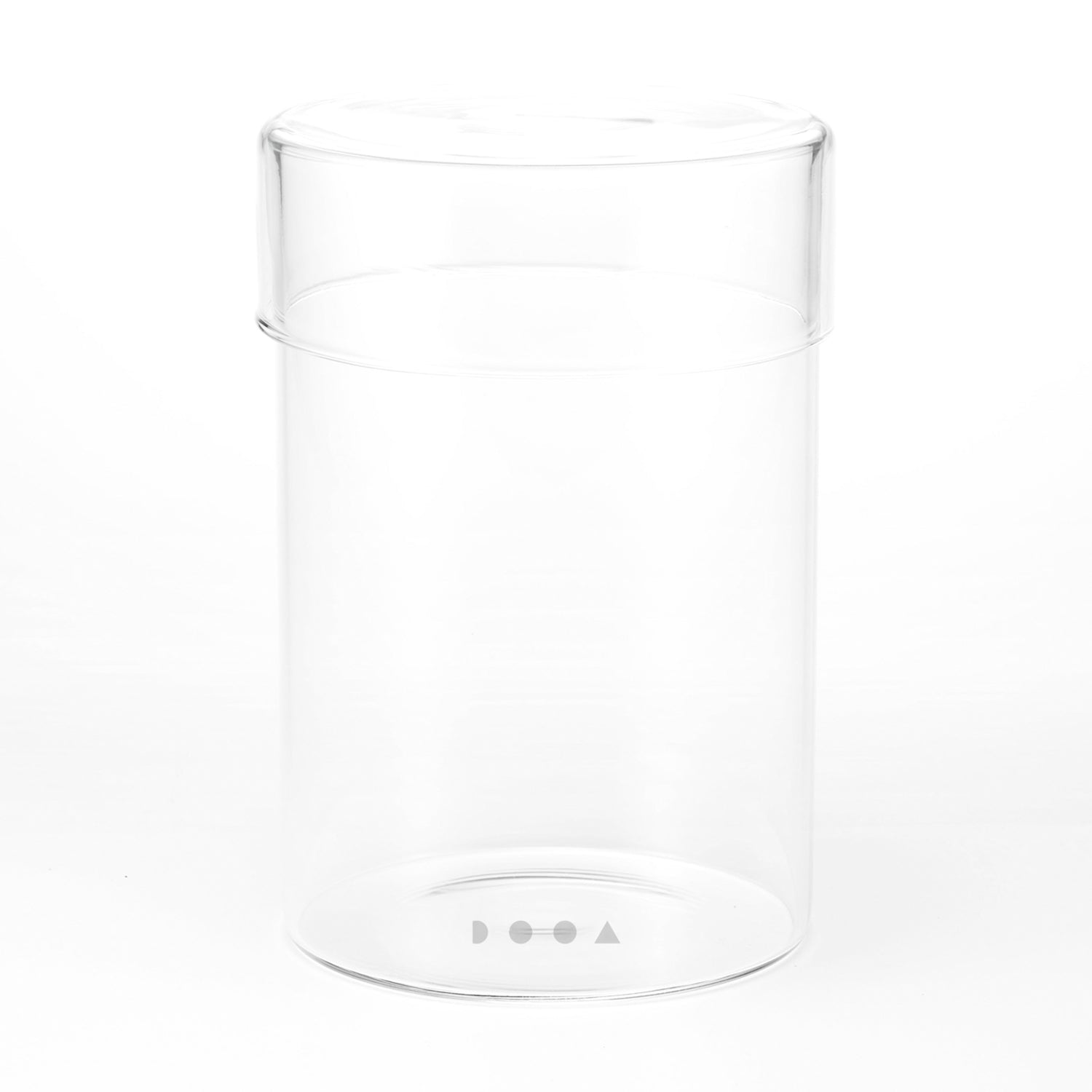 Clear Glass Pot