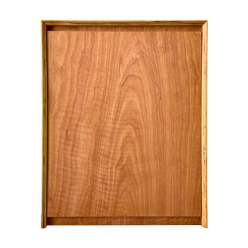 Archaea Mid-Century Modern Wood Cabinet for rimless aquariums with base dimensions: L 60cm x W 30cm