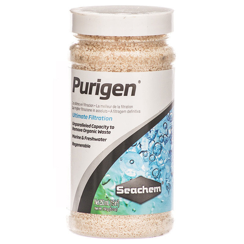 Seachem Purigen Ultimate Filtration (250 mL) -   - Treats 265 Gallons