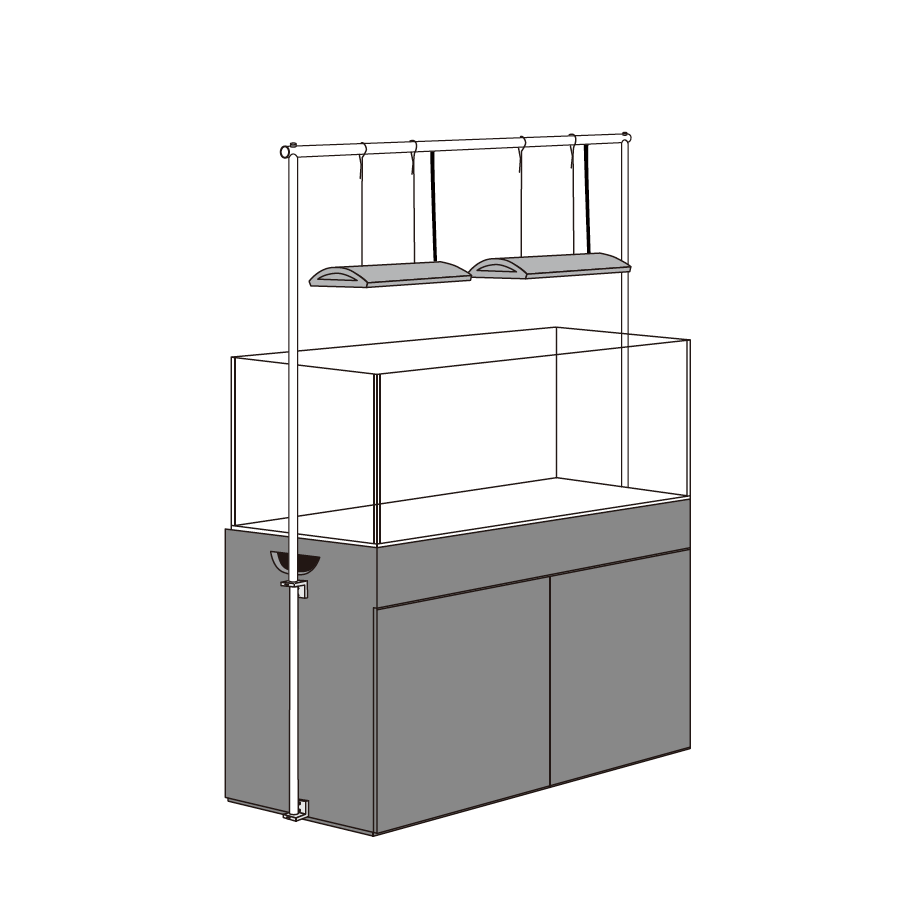 ADA Solar RGB Stand W1200mm – Aqua Forest Aquarium ADA Solar RGB Stand W1200mm – Aqua Forest Aquarium